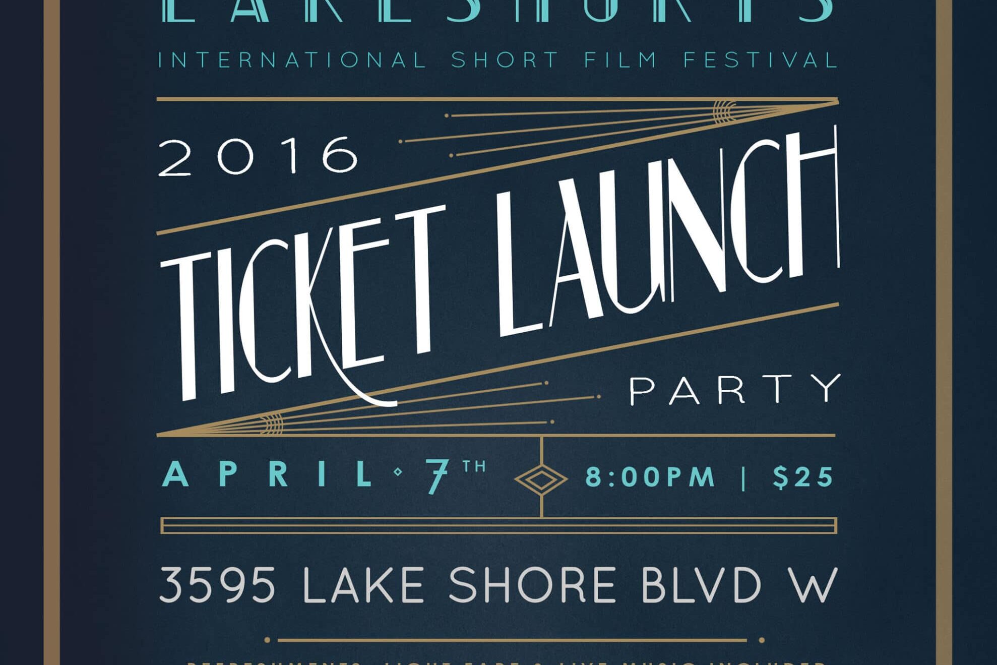 Lakeshorts Ticket Launch Party