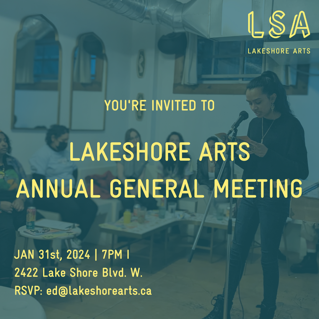 Lakeshore Arts' 2023 Annual General Meeting