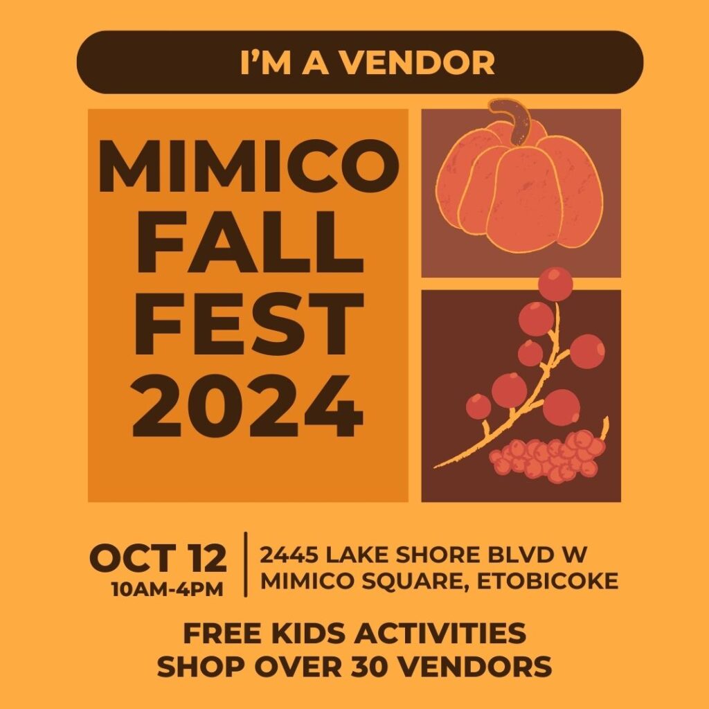 Find us at Mimico Fall Fest 2024