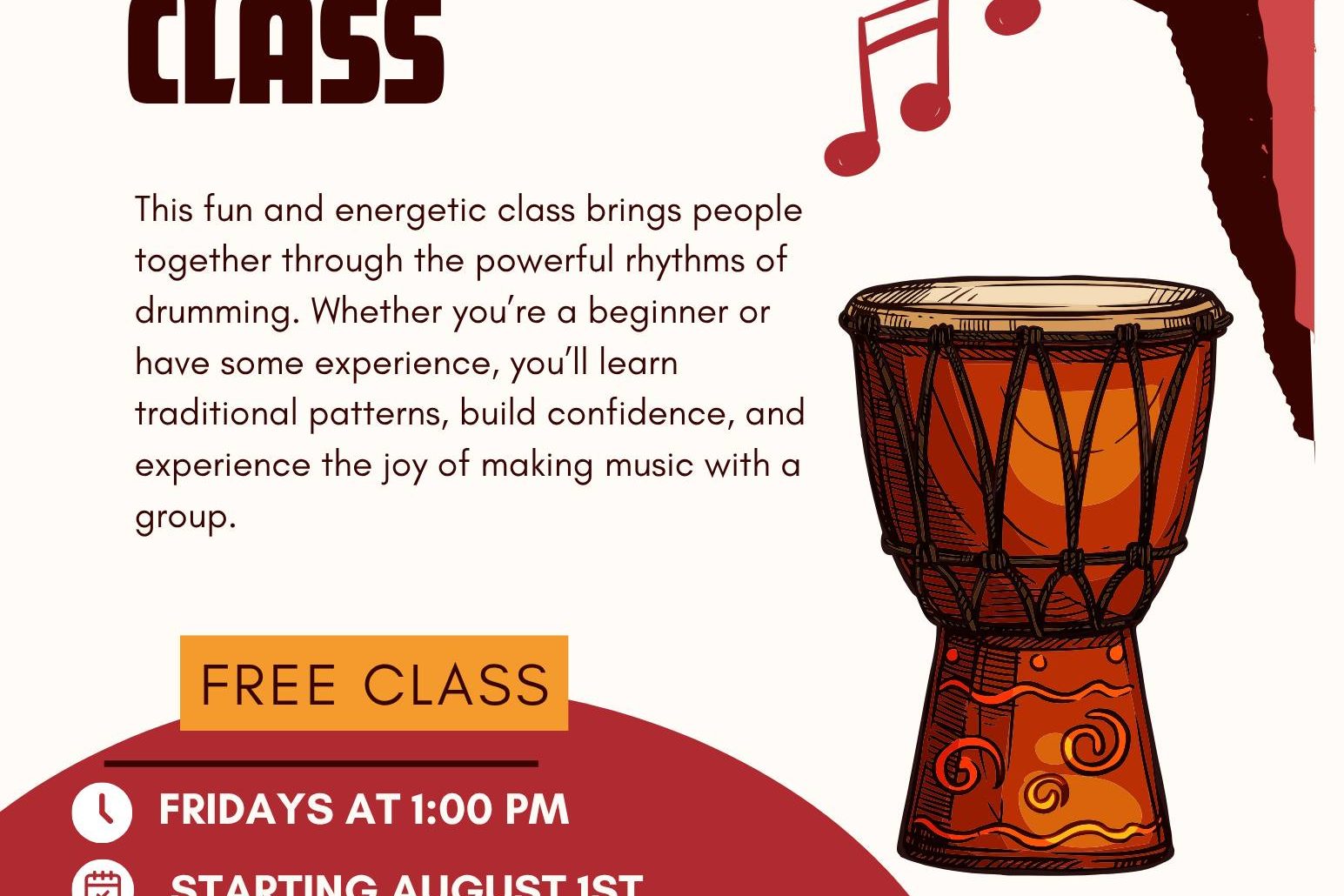 Drumming Class @ LAMP