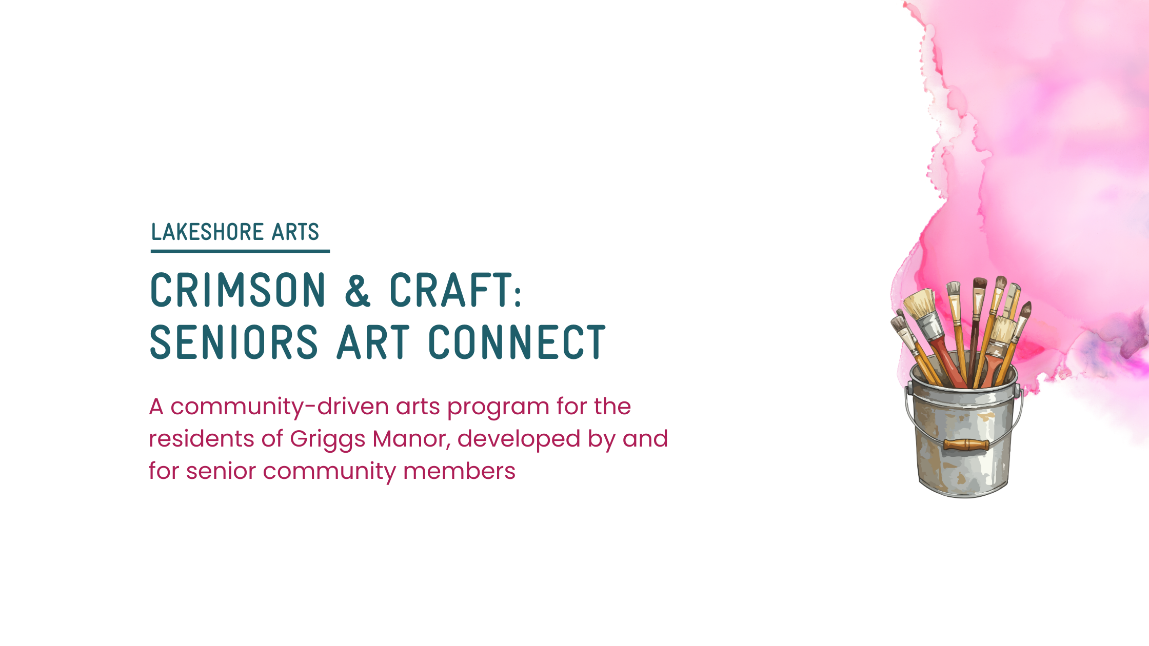 Crimson & Craft: Seniors Art Connect