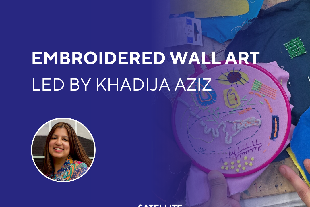 Stitch & Hang: Embroidered Wall Art (@ LAMP)