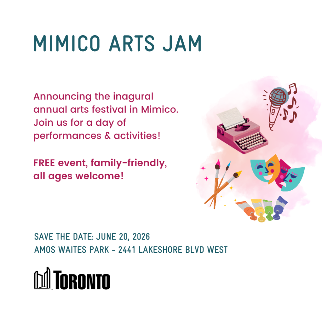 Mimico Arts Jam - June 20th