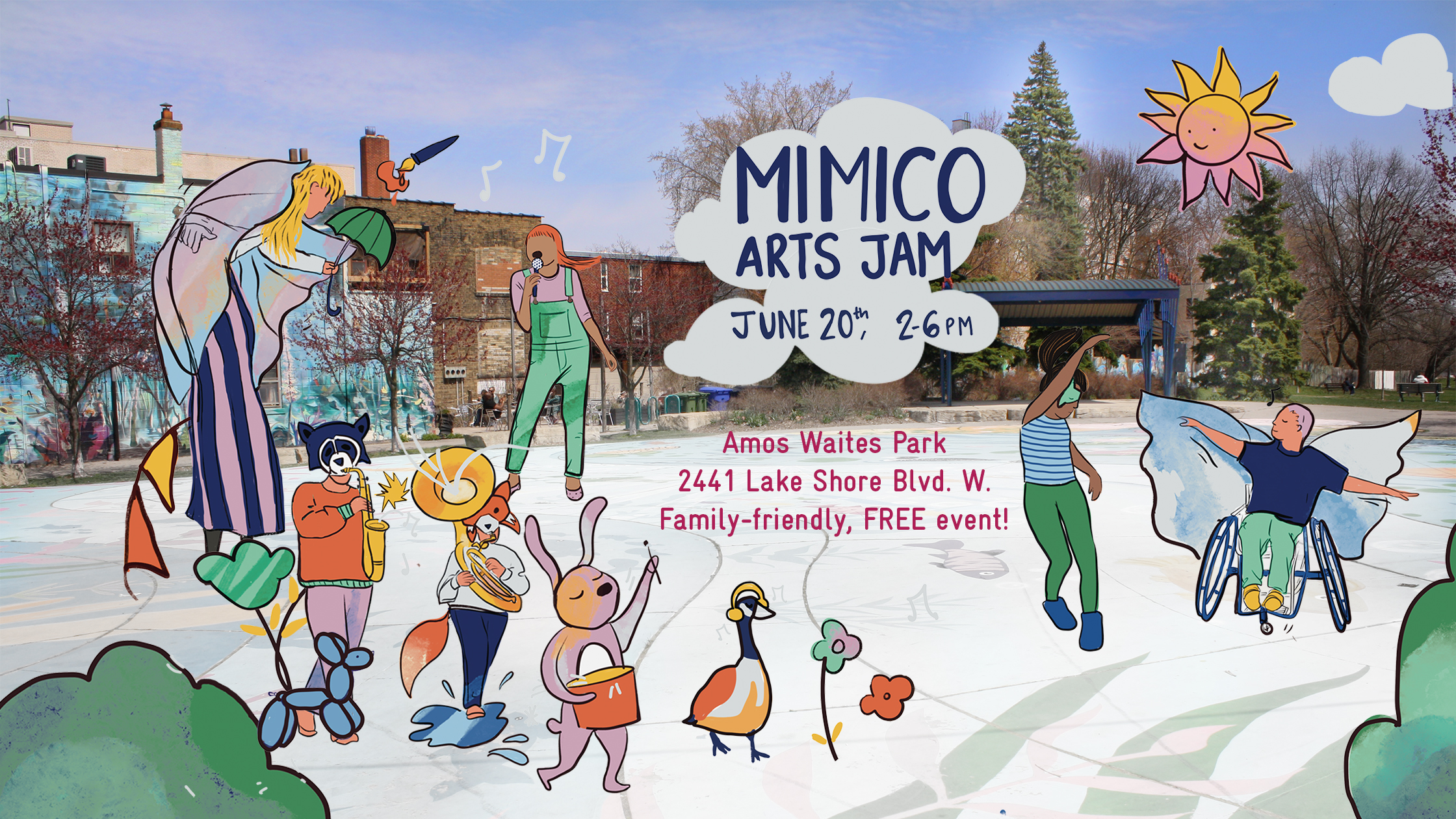 Mimico Arts Jam - June 20th