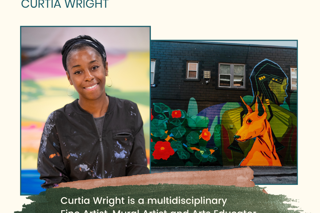 Meet the Muralist - Curtia Wright